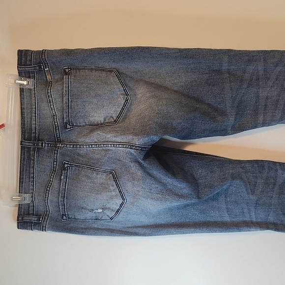 KanCan Estillo Distressed Ripped Jeans High Rise Medium Wash Women's Sz 13/30 - Picture 11 of 14